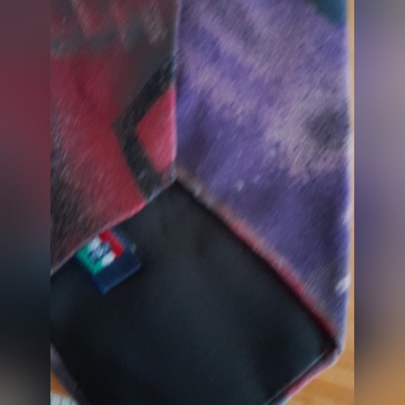 All Silk handmade Enrico guccini men tie XL size - Picture 4 of 9